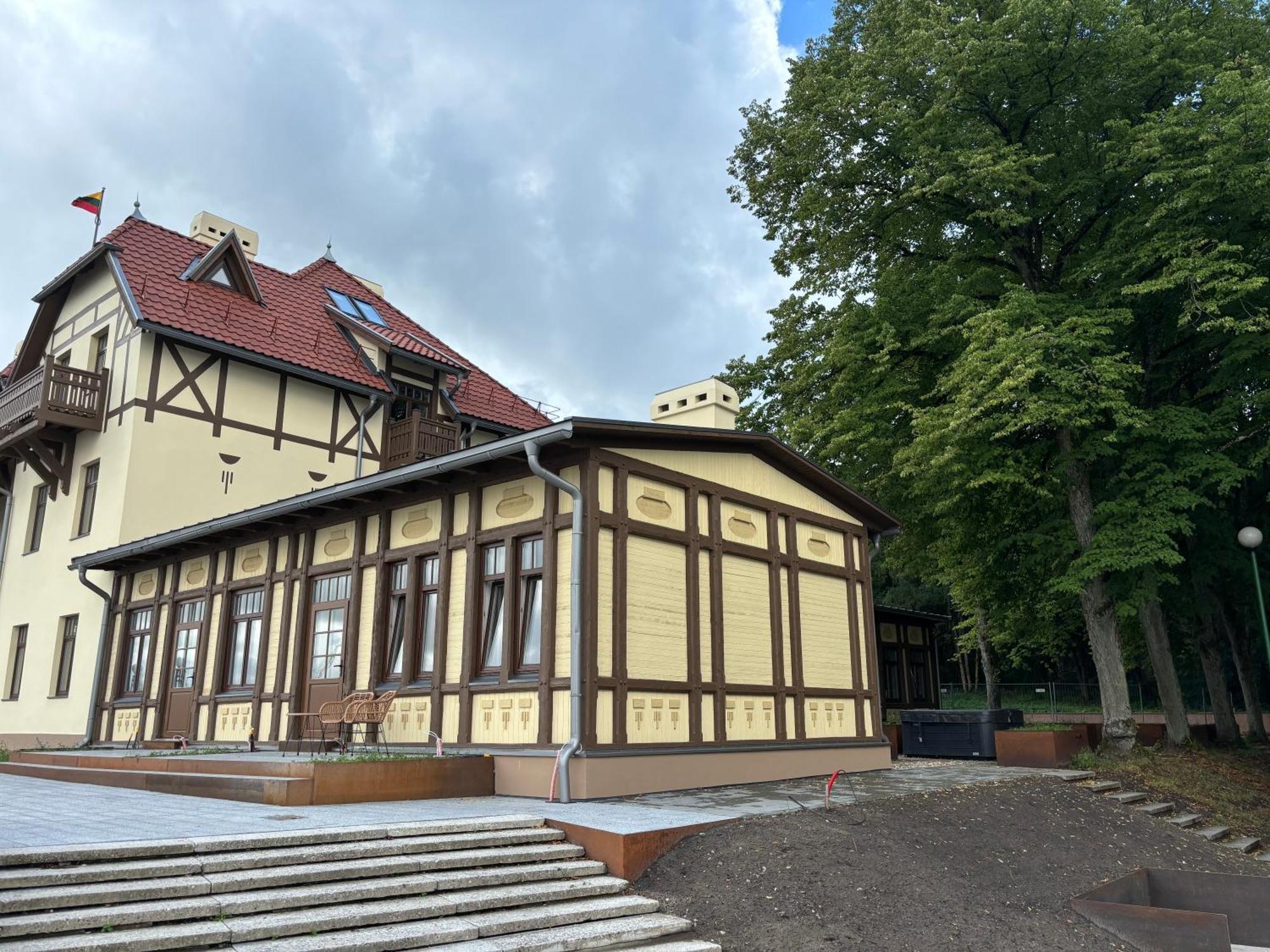 Smiltynes Kurhauzas Sandkrug Kurhaus Kłajpeda Zewnętrze zdjęcie